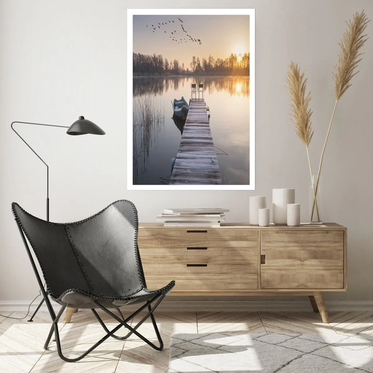 Plakat - Jeg kommer tilbage om et stykke tid - 50x70 cm