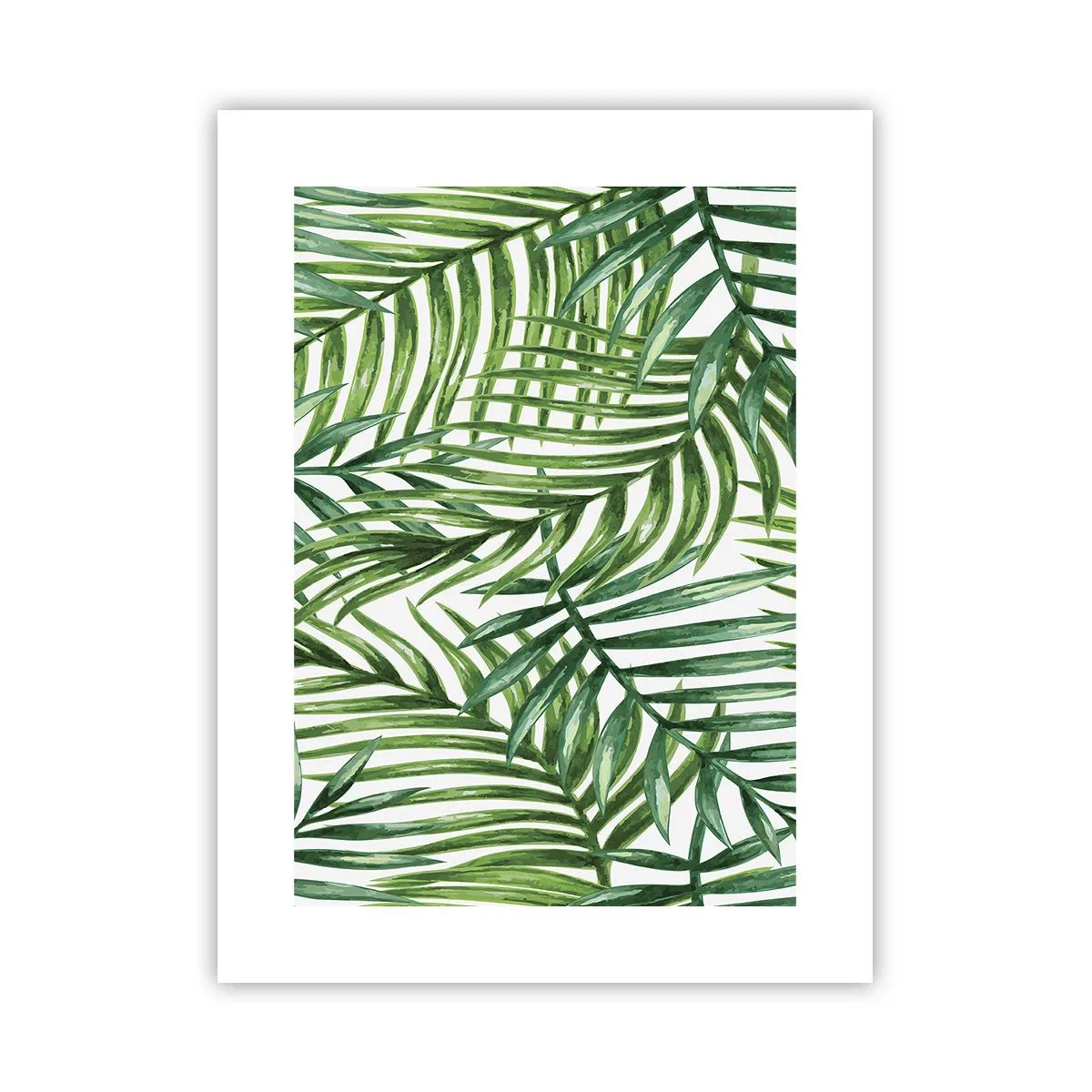 Plakat - Under det grønne baldakin - 30x40 cm