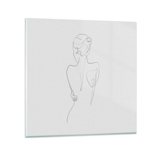 Billede på glas - Kroppens musik - 30x30 cm