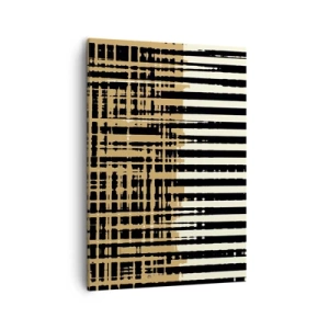 Lærredstryk - Billede på lærred - Arkitektonisk abstraktion - 50x70 cm
