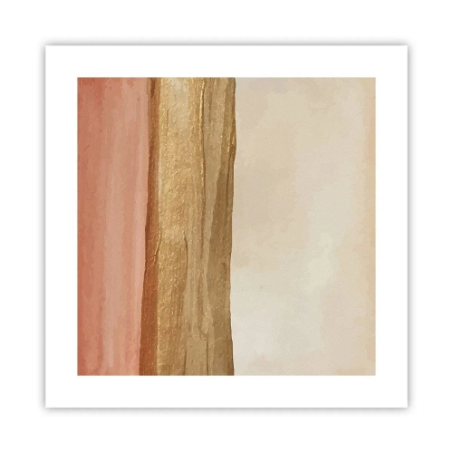 Plakat - Lodret sammensætning - 40x40 cm