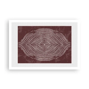 Plakat - Rummet taler - 100x70 cm