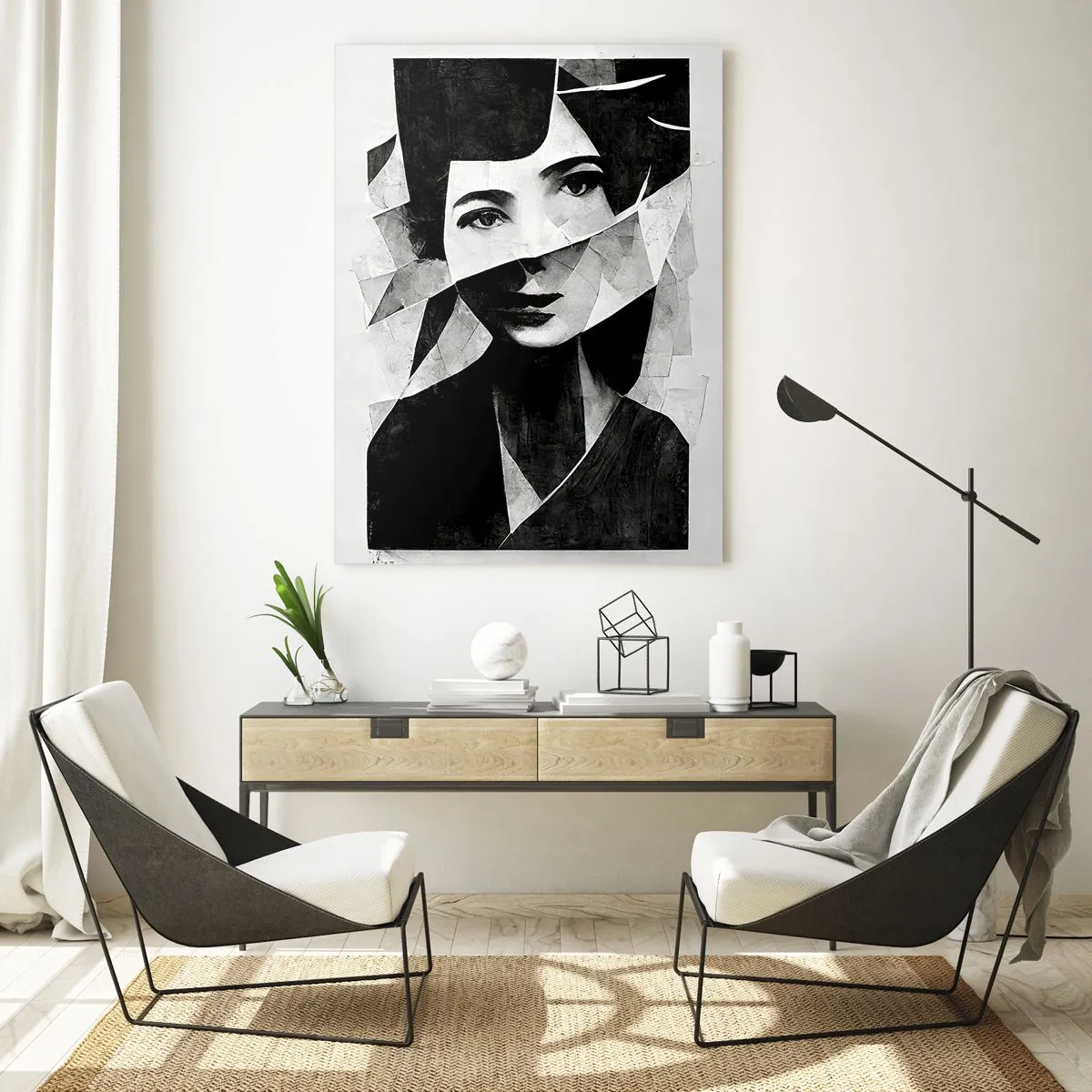 Billede på glas - I sandhed hvad du er... - 50x70 cm