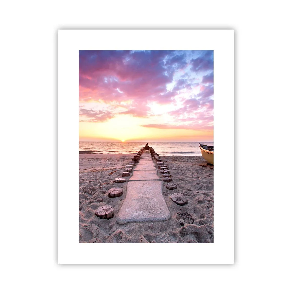 Plakat - Et øjeblik med en dybtgående oplevelse - 30x40 cm