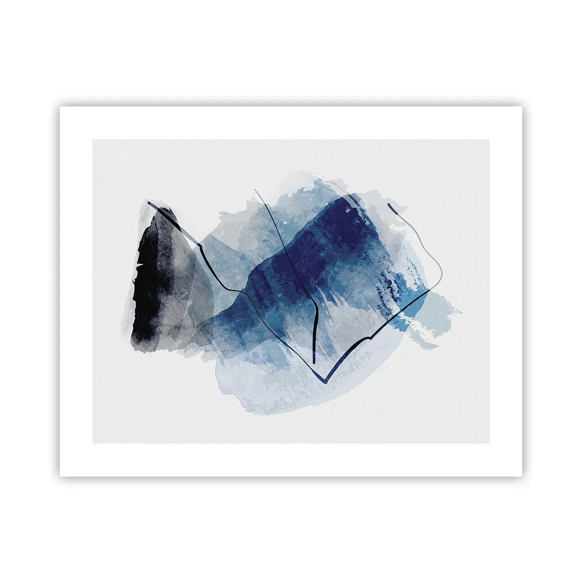 Plakat - Isbjerg - 50x40 cm