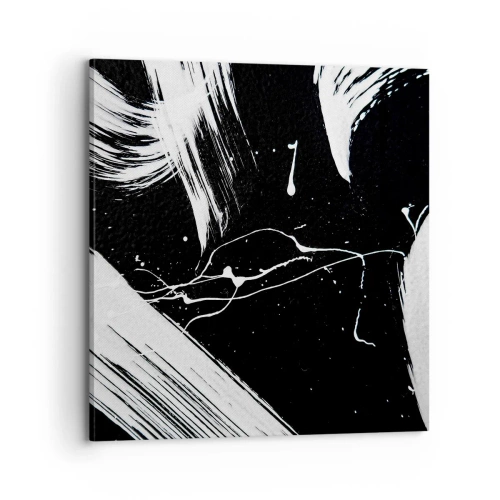 Lærredstryk - Billede på lærred - Bryder mørket - 70x70 cm