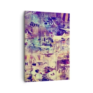 Lærredstryk - Billede på lærred - Og det er alt, hvad der vil være tilbage - 50x70 cm