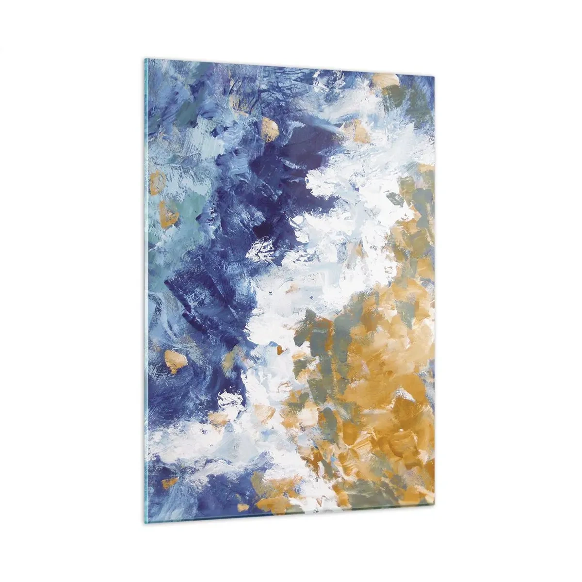 Billede på glas - Elementernes dans - 50x70 cm