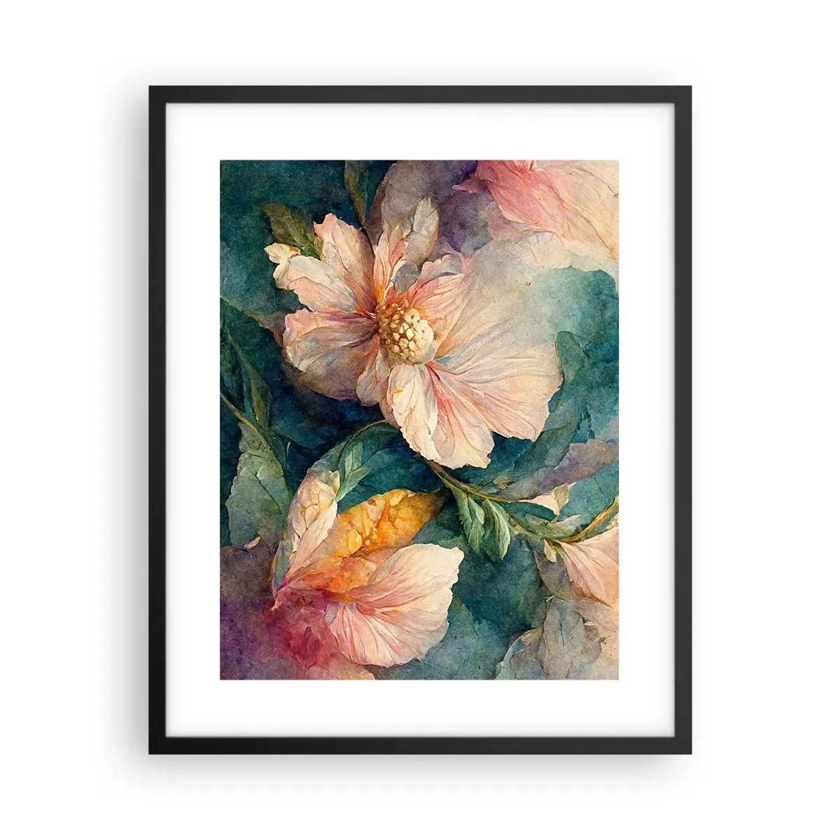 Plakat i sort ramme - Subtiliteten selv - 40x50 cm