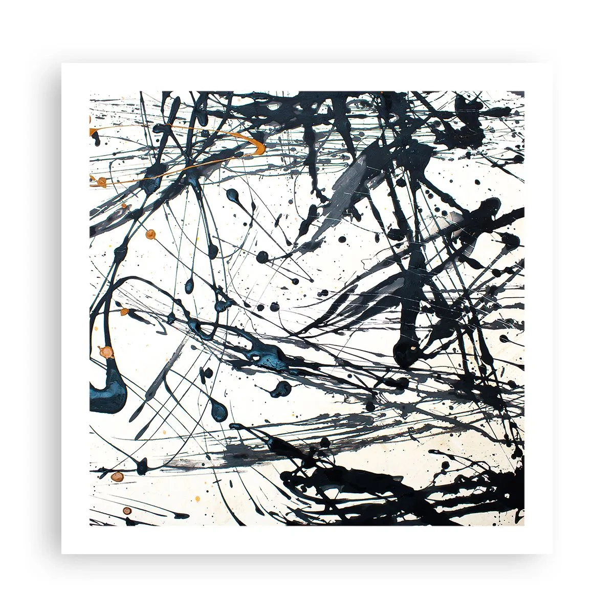 Plakat - Ekspressionistisk abstraktion - 60x60 cm