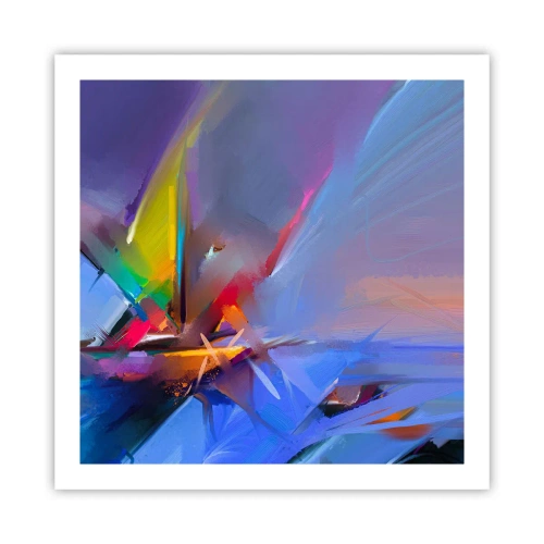 Plakat - Propeller som en fugl - 60x60 cm