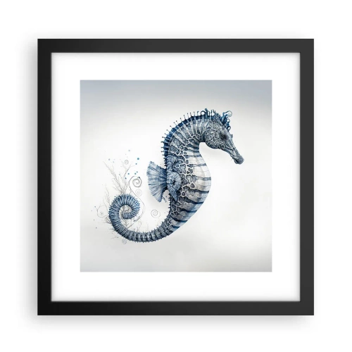 Plakat i sort ramme - En subtil vittighed fra naturen - 30x30 cm