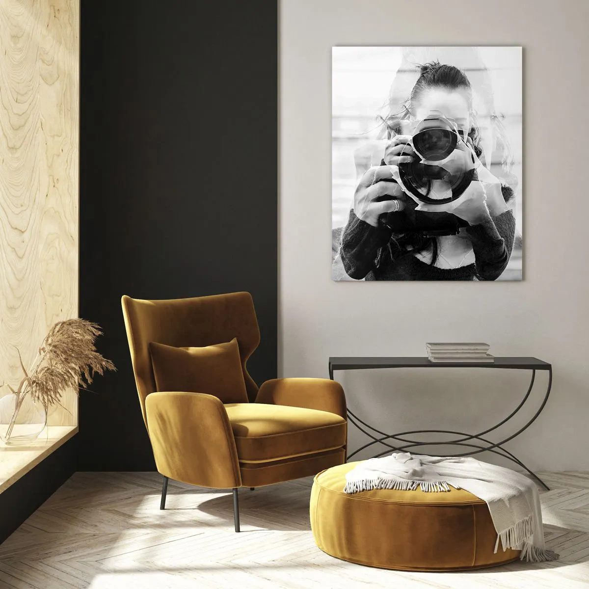 Billede på glas - Skaber og materiale - 50x70 cm