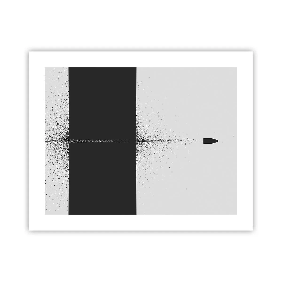 Plakat - Lige til sagen - 50x40 cm