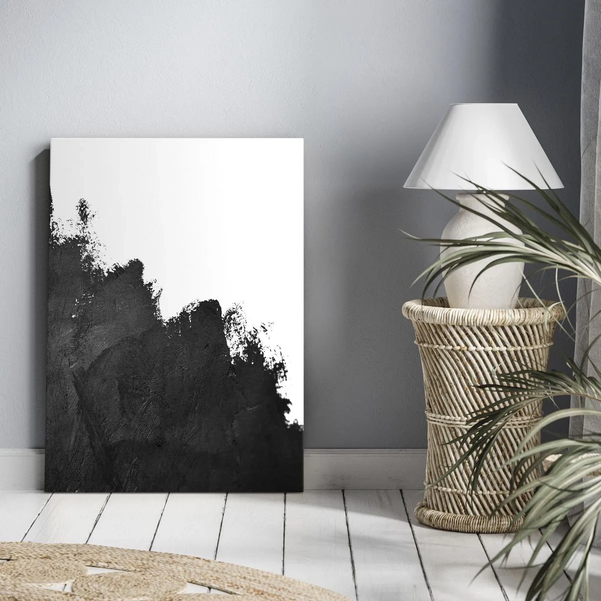 Lærredstryk - Billede på lærred - Elementer: jord - 50x70 cm