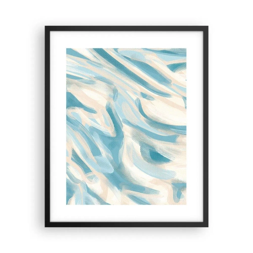 Plakat i sort ramme - Forårsbriser - 40x50 cm