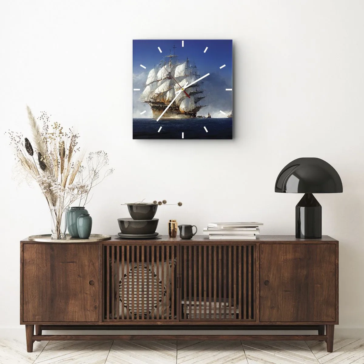 Vægur, Uret - Den store herlighed! - 40x40 cm