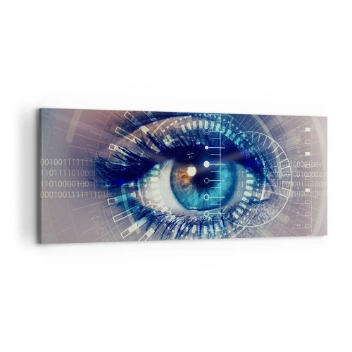 Lærredstryk - Billede på lærred - Du tror, du kender mig - 120x50 cm