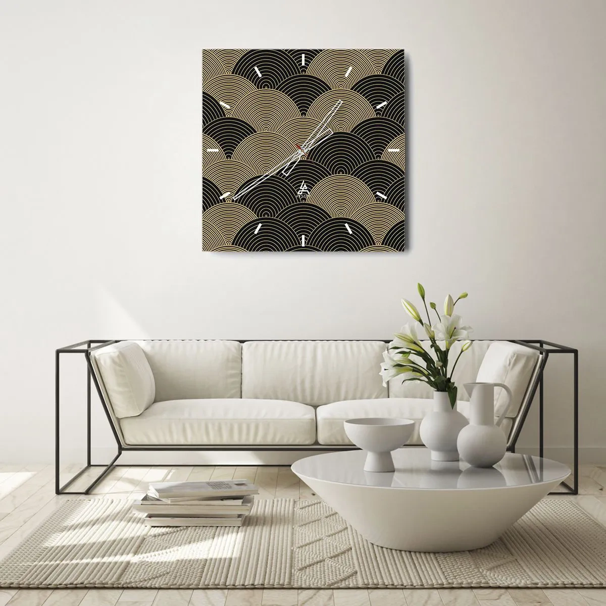 Vægur, Uret - Enhed i mangfoldighed - 30x30 cm