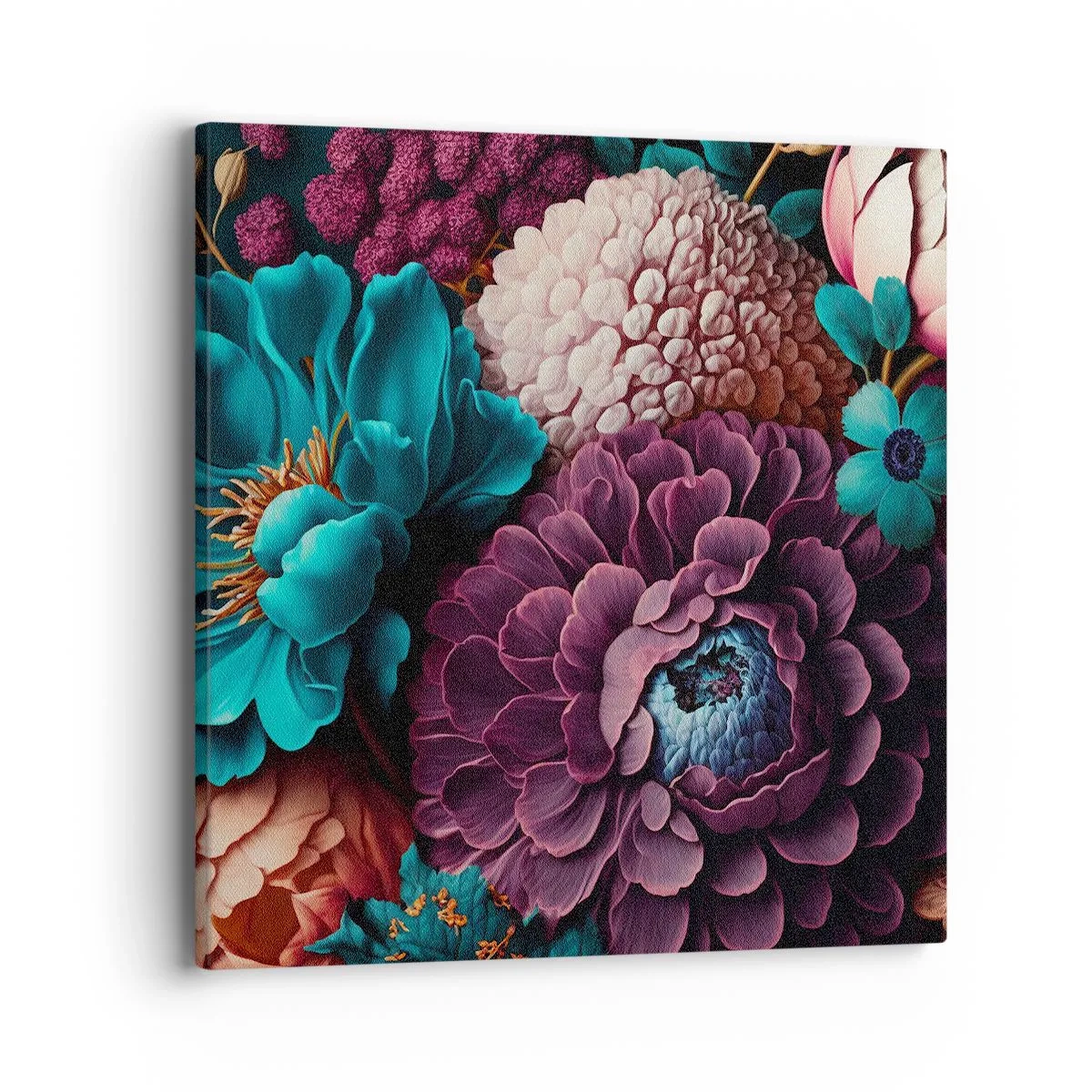 Lærredstryk - Billede på lærred - Natur i overflod - 40x40 cm