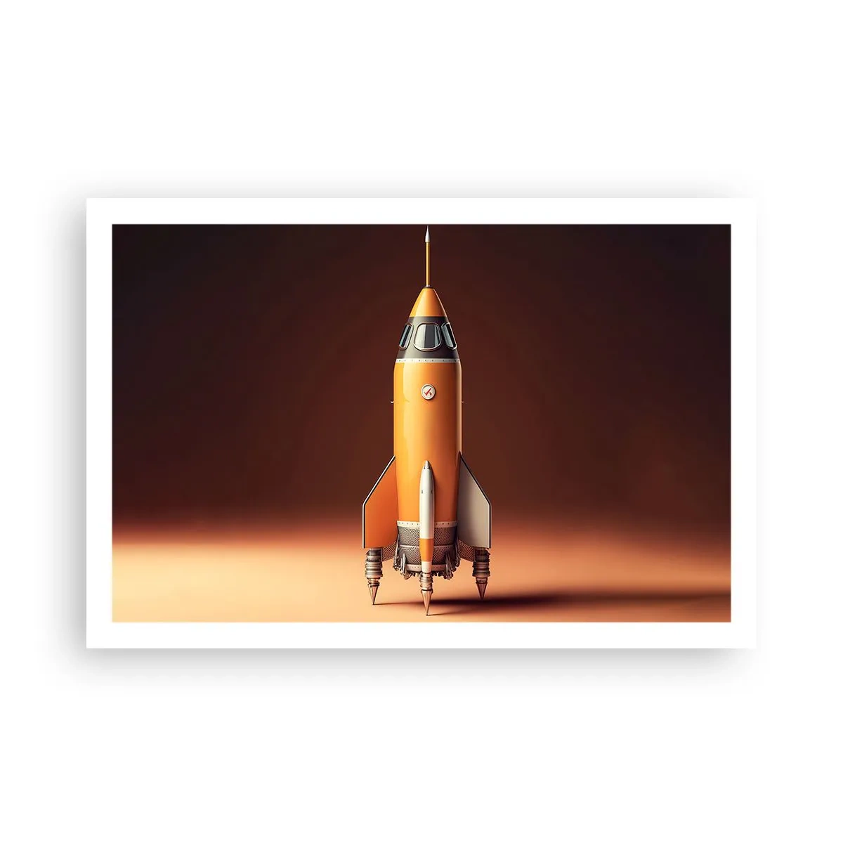 Plakat - Det begynder med en drøm - 91x61 cm