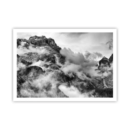 Plakat - Smukt og grusomt - 100x70 cm