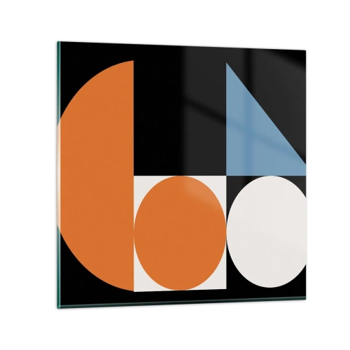 Billede på glas - System til figurer - 30x30 cm