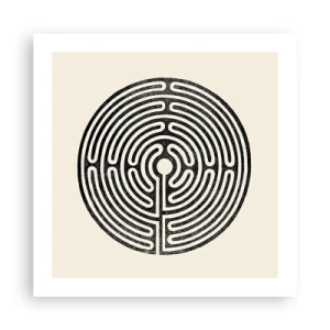 Plakat - Mystisk orden - 50x50 cm