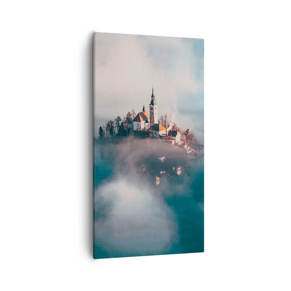 Lærredstryk - Billede på lærred - Drømmeøen - 55x100 cm