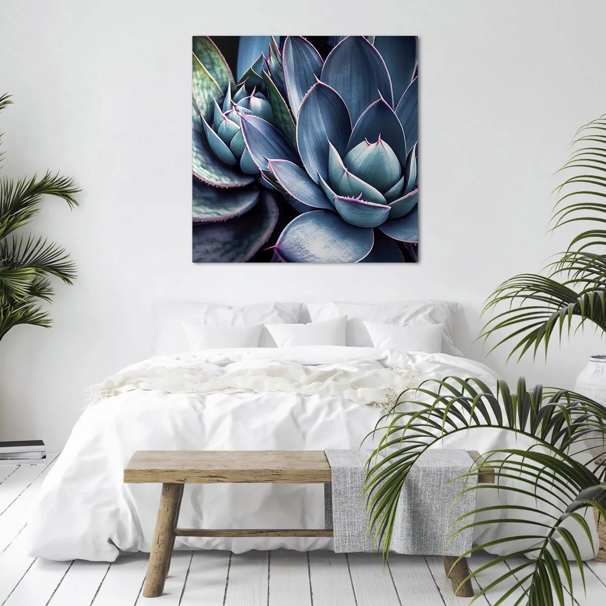 Lærredstryk - Billede på lærred - Vital kraft - 50x50 cm