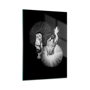 Billede på glas - Yin og yang - den perfekte balance - 50x70 cm