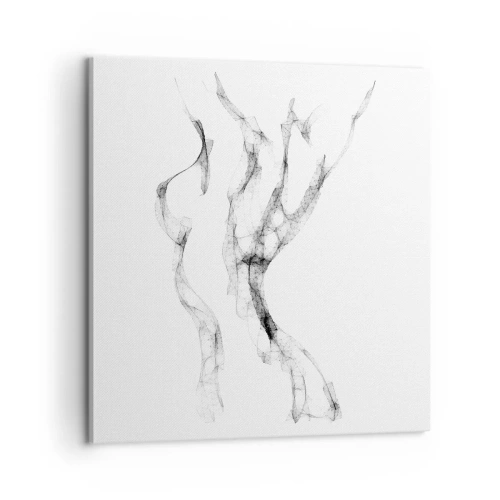 Lærredstryk - Billede på lærred - Smuk og stærk - 60x60 cm