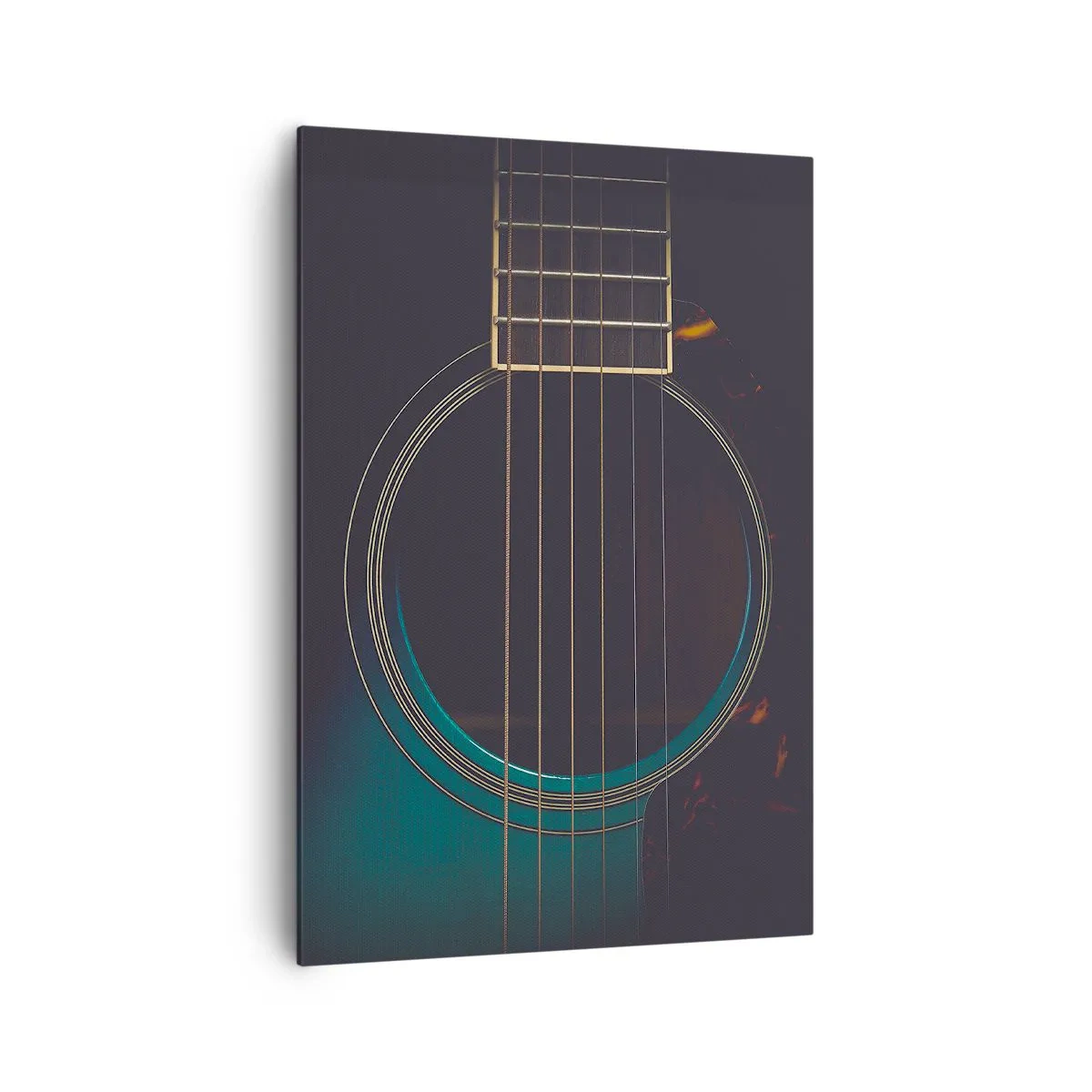 Lærredstryk - Billede på lærred - Et øjeblik før det lyder - 70x100 cm