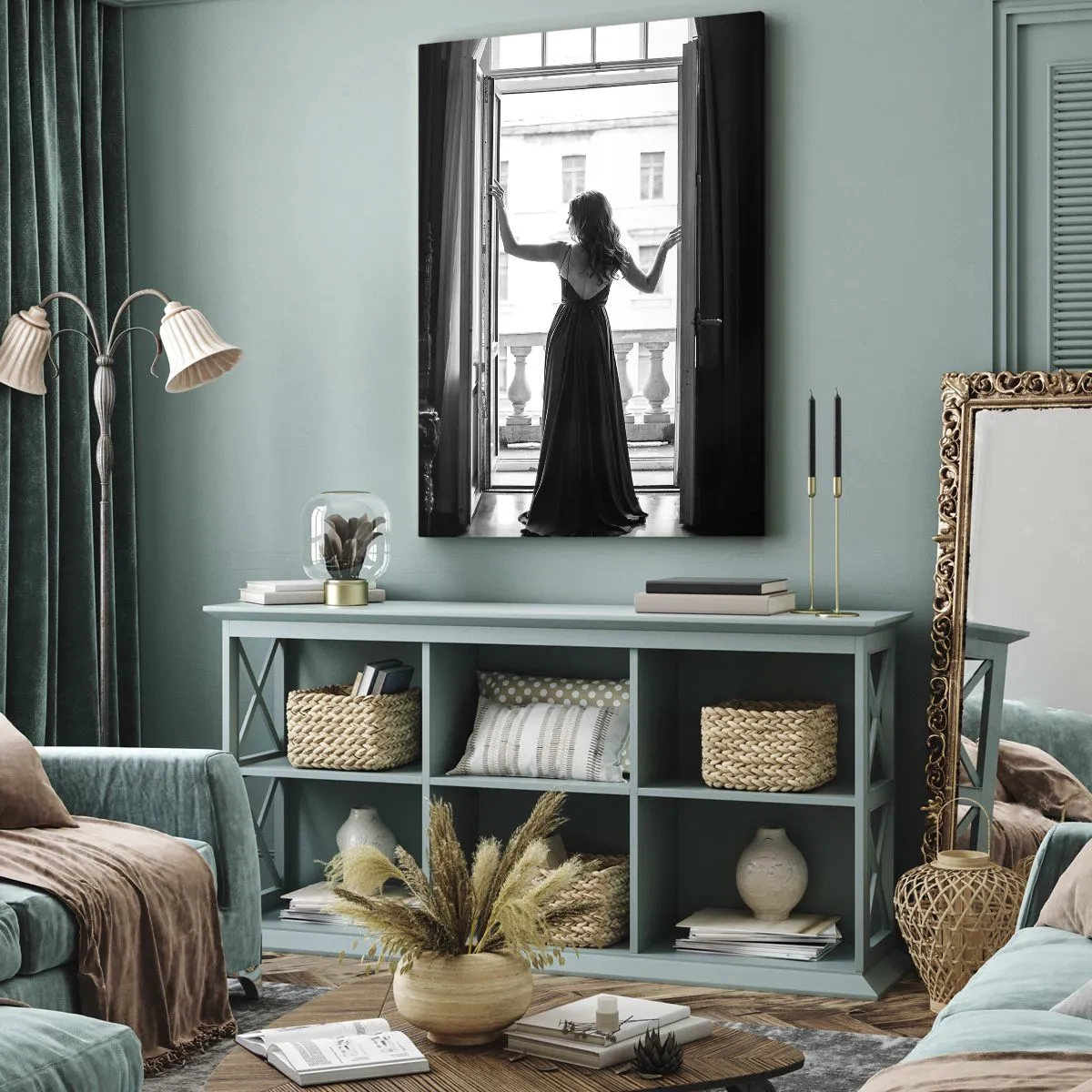 Lærredstryk - Billede på lærred - I stor stil - 70x100 cm