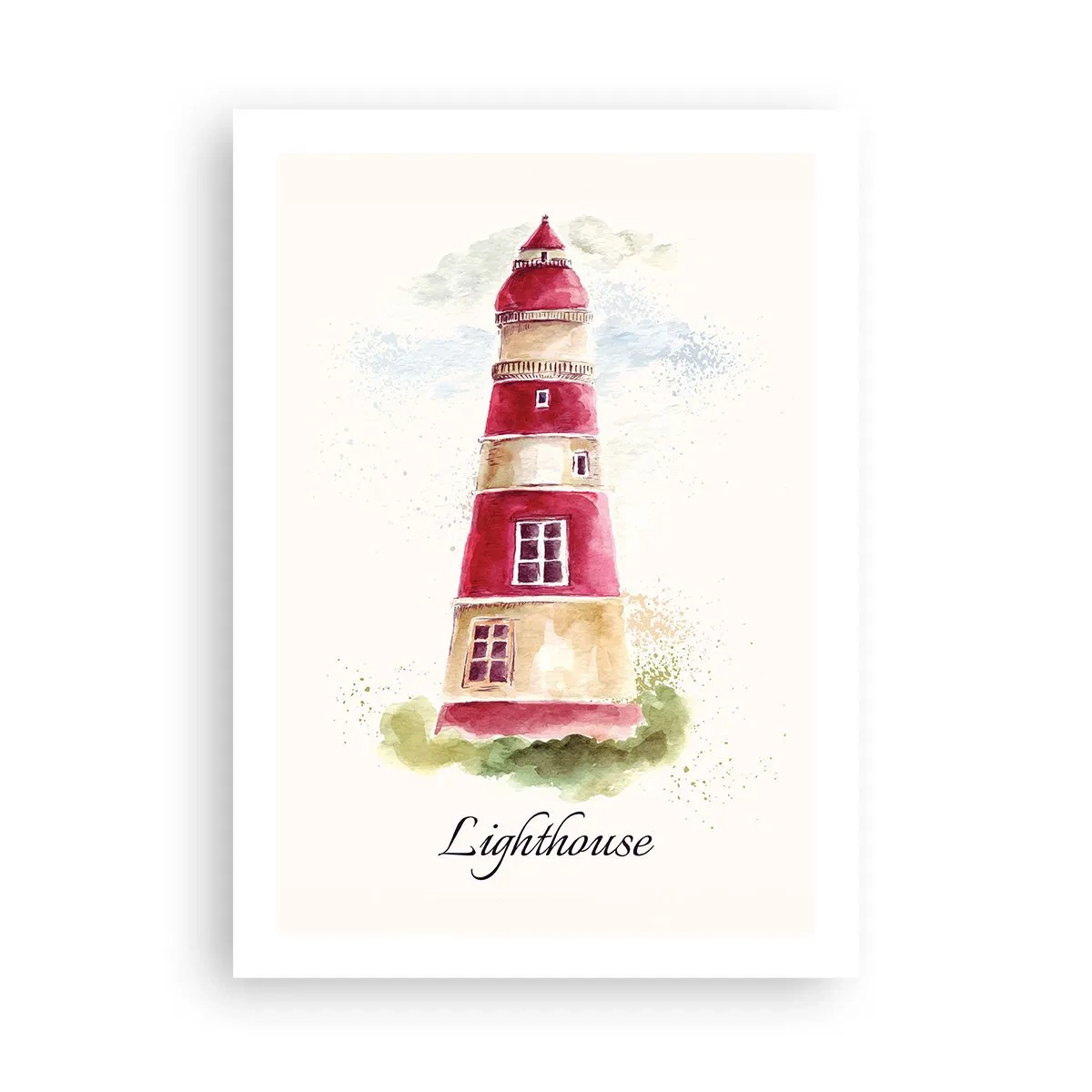 Plakat - Altid vejret omkring - 50x70 cm