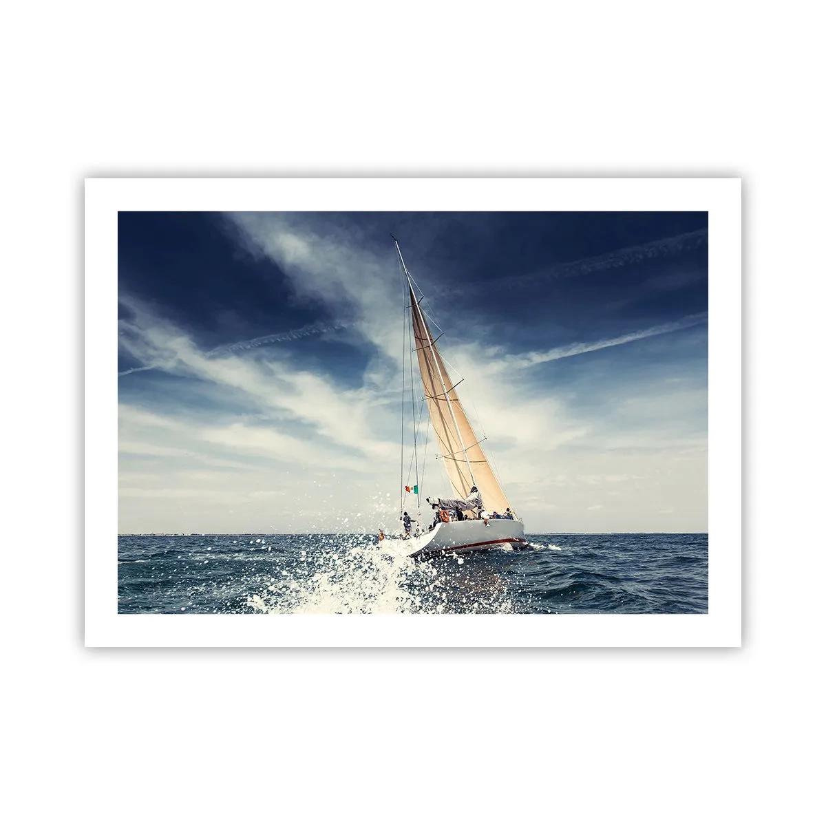 Plakat - De kan ikke indhente os! - 70x50 cm