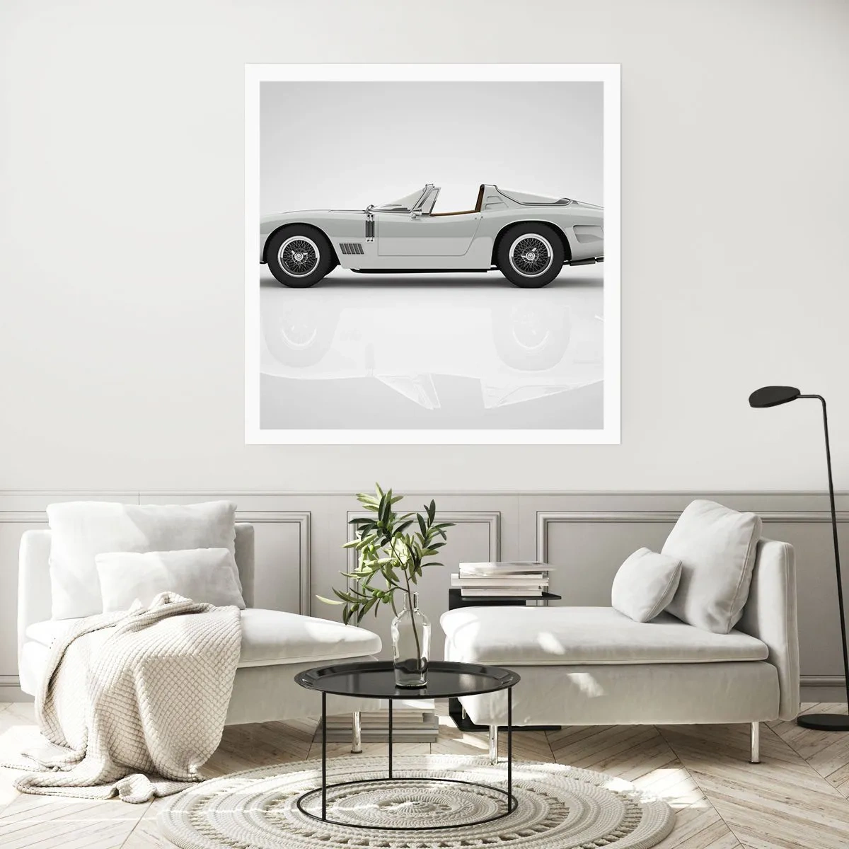 Plakat - Løftet om sjov - 50x50 cm