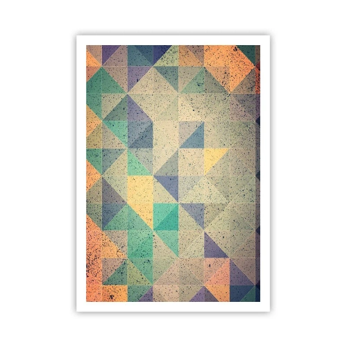 Plakat - Republikken trekanter - 70x100 cm