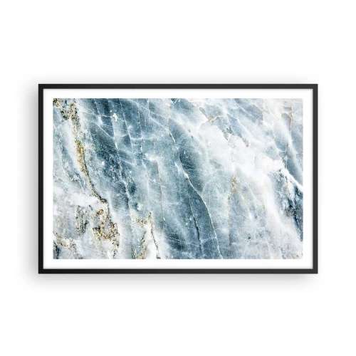 Plakat i sort ramme - Isverden - 91x61 cm