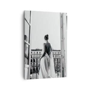 Lærredstryk - Billede på lærred - Vækning af sanserne - 70x100 cm