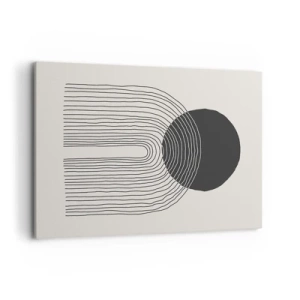 Lærredstryk - Billede på lærred - Rystende og selvsikker - 100x70 cm