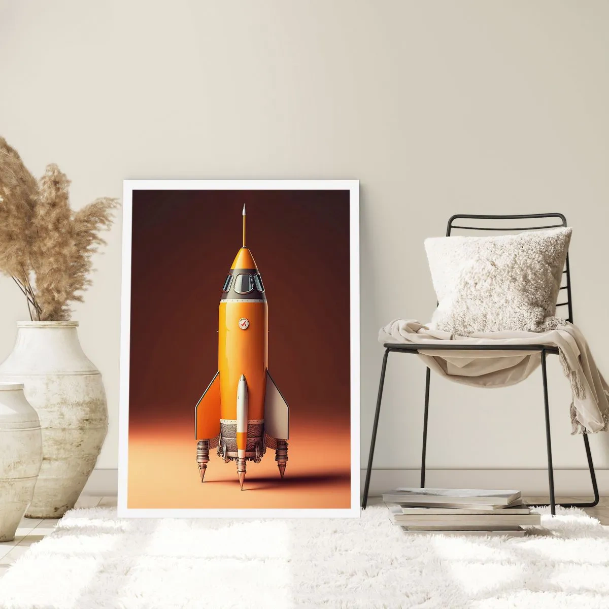 Plakat - Det begynder med en drøm - 70x100 cm