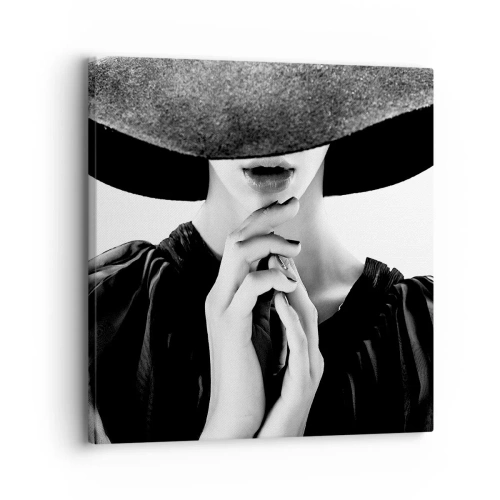 Lærredstryk - Billede på lærred - Usynlig skønhed - 30x30 cm