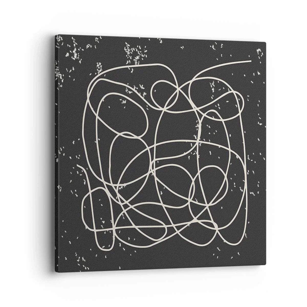 Lærredstryk - Billede på lærred - Vandrende tanker - 40x40 cm