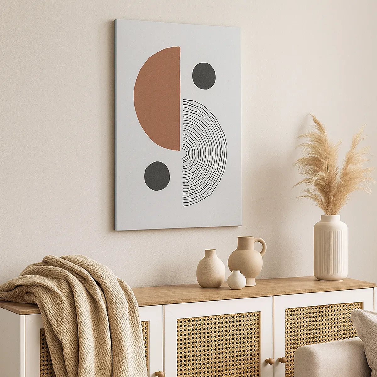 Lærredstryk - Billede på lærred - Perfektion af hjulet - 50x70 cm