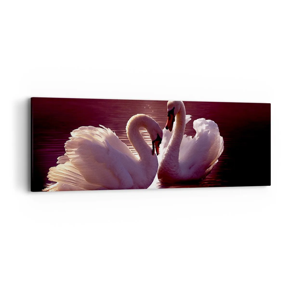 Lærredstryk - Billede på lærred - Indtil døden skiller os ad - 90x30 cm