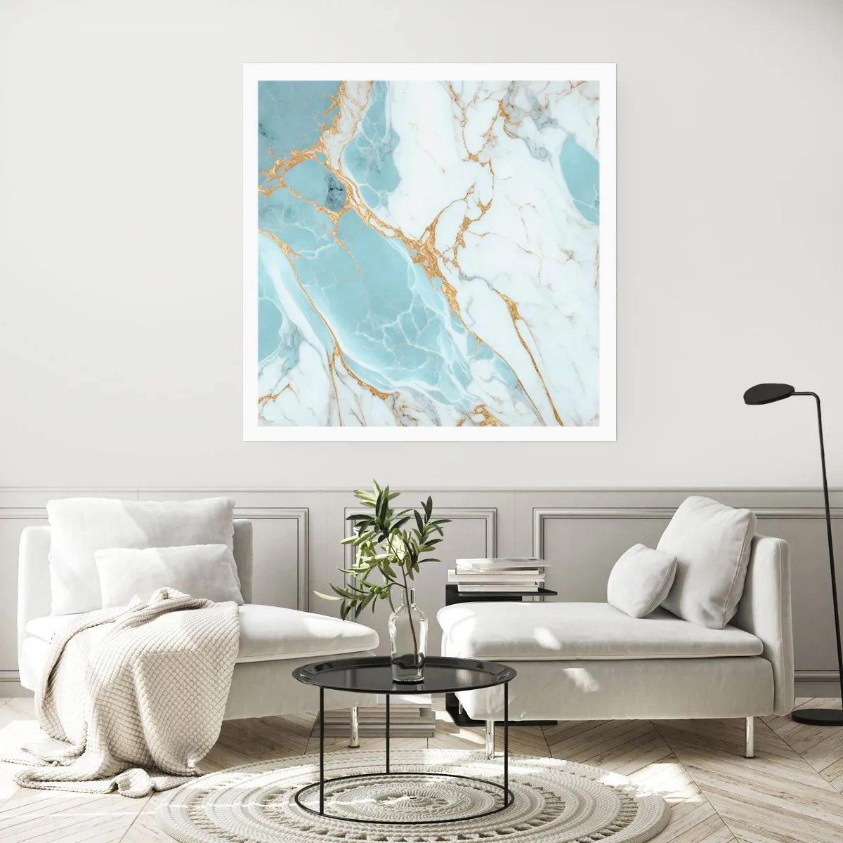 Plakat - Rigdom af sten - 60x60 cm