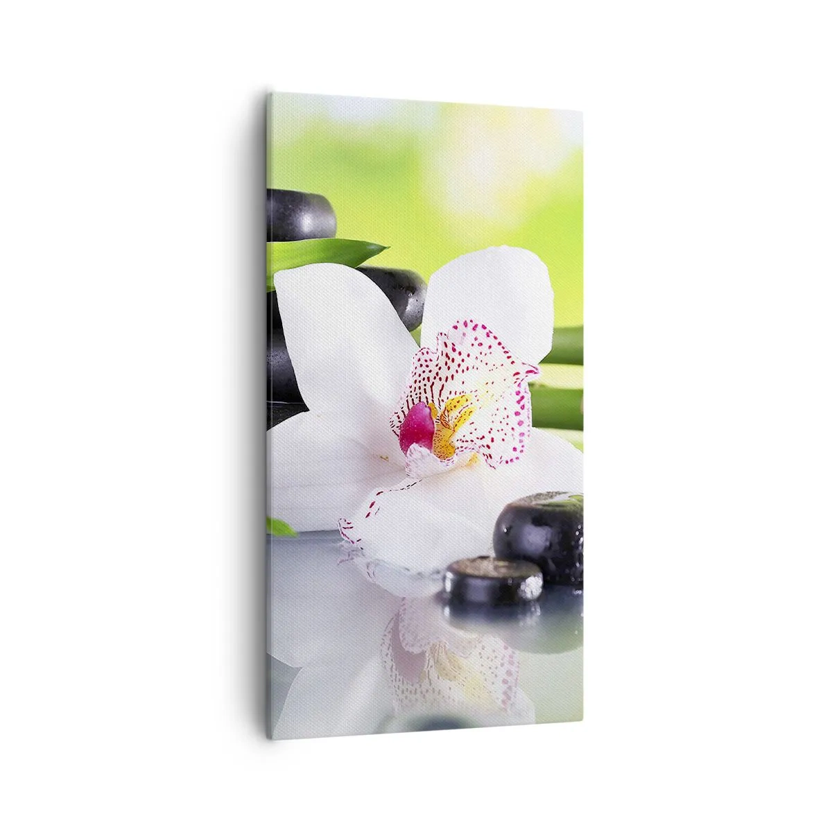 Lærredstryk - Billede på lærred - Kølig friskhed - 55x100 cm