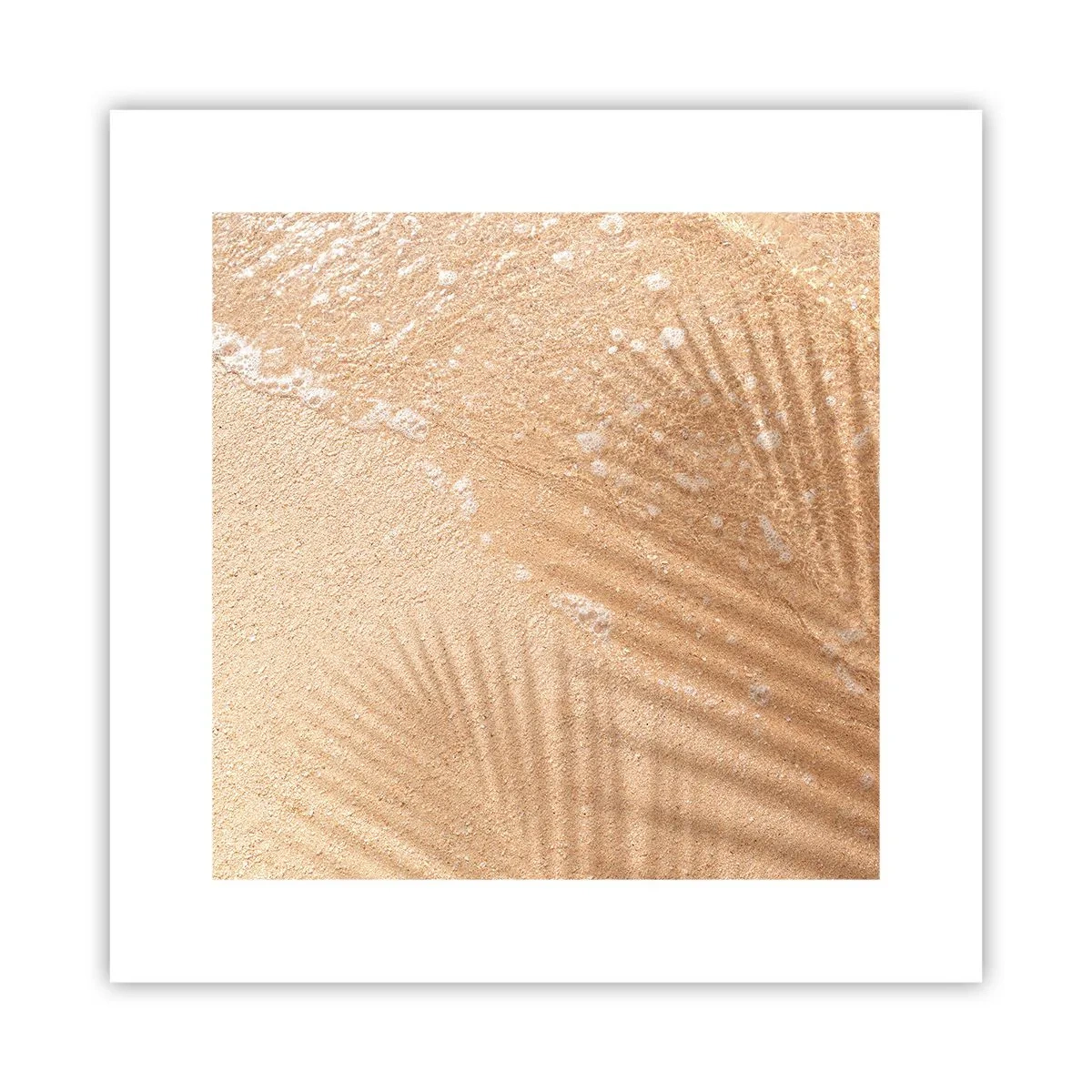 Plakat - Skyggen af en varm sommer - 30x30 cm