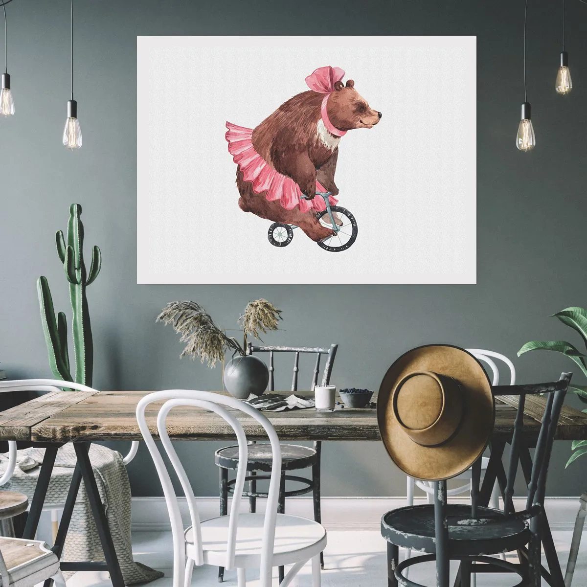 Plakat - Sikke et cirkus! - 100x70 cm